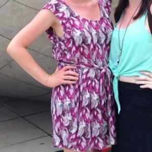 Juicy Couture Butterfly Print Dress